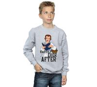 Beauty And The Beast Boy's Happily Ever After Sweatshirt in Grey | Size: 5-6 Years Beauty And The Beast Grey 5-6 Years