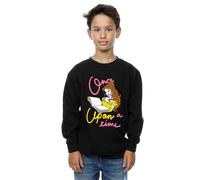 Beauty And The Beast Boy's Once Upon A Time Belle Sweatshirt in Black | Size: 9 Years Beauty And The Beast Black 9 Years