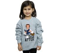 Beauty And The Beast Girl's Happily Ever After Reading Belle Sweatshirt in Grey | Size: 7-8 Years Beauty And The Beast Grey 7-8 Years
