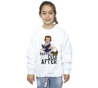 Beauty And The Beast Girl's Happily Ever After Reading Belle Sweatshirt in White | Size: 7-8 Years Beauty And The Beast White 7-8 Years