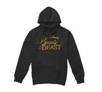 Beauty And The Beast Logo Hoodie Black | Size: Large Beauty And The Beast Black L