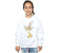 Beauty And The Beast Lumiere Distressed Sweatshirt Disney White 9 Years