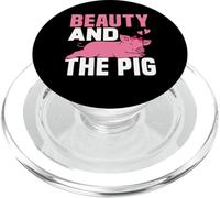 Beauty And The Pig PopSockets PopGrip for MagSafe