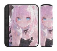 Beauty Anime Girl 2 pcs Shoulder Strap pad Protects Your Neck and Shoulders for Bag Protector para cinturón de carro