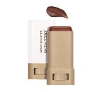 Beauty Balm Serum Boosted Skin Tint Foundation Stick, Solid Tinted Moisturizing Serum Contour Stick (#01)