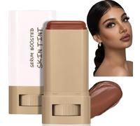 Beauty Balm Serum Boosted Skin Tint,Foundation Sticks,Mira/cle Balm Founda/tion,Makeup Found/ation Stick,3 In 1 Solid Tinted Moisturizing Serum Founda/tion,Face Stick-Hydrating Concealer#02
