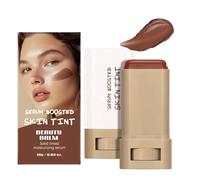 Beauty Balm Serum Boosted Skin Tint,Solid Tinted Moisturizing Serum Contour Stick Foundation,Full Coverage Concealer Balm,Hydrates,Conceale,Smooths Full Coverage
