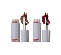 BEAUTY BAY Dewy Hint Lip Tint Duo, Mallow & Brulee, Hydrating, Balm-like, Glossy Finish, Nourishing, With Hyaluronic Acid, Seaweed & Irish Moss, Vegan & Cruelty-free