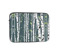 Beauty Birch Tree Laptop Case, Computer Case Laptop Gifts for Men Women for Travel Abroad