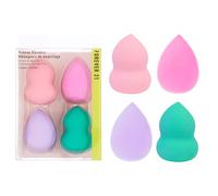 Beauty Blenders - 4pc Makeup Sponge Set, Teardrop & Pear-Shaped Makeup Blending Sponges For Foundation, Blush, Concealer, Eyeshadow, Contour & Highlighter (BRIGHTS)