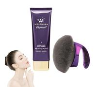 Beauty Body Coverage Perfector with Brush-Soft Focus Body Concealer Stick, Tattoo Cover Up Makeup, Long Lasting& Sweatproof Body Concealer, Waterproof, Natural Gloss (1PC)