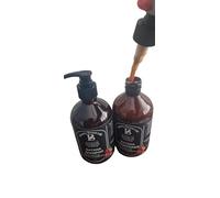 Beauty Boost Lab Batana Shampoo and Conditioner Set, Honduran Oil Strengthening Formula, Hair Growth Treatment, 500ml, 2-Pack