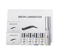 Beauty Brows Kit for 45-60 Days 3D Eyebrow Lamination Kit Professional Natural Trendy Long Lasting Perming Eyebrow for Home Use