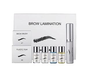 Beauty Brows Kit for 45-60 Days 3D Eyebrow Lamination Kit Professional Natural Trendy Long Lasting Perming Eyebrow for Home Use