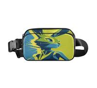 Beauty Bunny Forests Green Stylish Crossbody Bag Waist Packs for Women Men Teens Large Capacity Sling Chest Bag with Adjustable Strap for Travel Gym Work, Beauty Bunny Forests Green, One Size