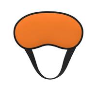 Beauty Burnt Orange Sleep Mask for Side Sleeper, Blackout Eye Mask for Women Men, Zero Pressure Sleeping Masks Soft Breathable Eye Cover Comfortable Blindfold Eyeshade for Night Sleep