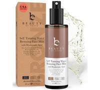 Beauty by Earth Self Tanning Face Mist - Fair to Medium Fake Tan Face Tanning Spray - Sunless Tanning Spray Facial Tanner - Face Tan Spray - Tann