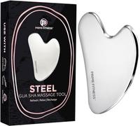 Beauty by Earth Stainless Steel Gua Sha Massager Face & Body Scraping Tool