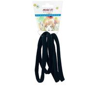 Beauty Collection Magic Quality Hair Elastic Bands Black LT15BLA LONG