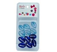 Beauty Collection Style Collection 2 Tone Shell Beads BD015 Blue