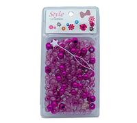 Beauty Collection Style Collection Hair Beads BD008 Pink Large