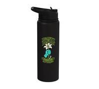 Beauty Deadly Lily Axe Art Stainless Steel Insulated Water Bottle
