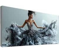 Beauty Diamond Art Kits Adults, Diamond Painting Skirt for Beginners, DIY Full Drill Dimond Art for Adults, 5D Crystal Creations Kit Gifts, Gem Arts and Crafts for Home Decoration 90x180cm C2-577