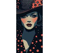 Beauty Diamond Painting Grace Diamond Art Kits Adults, DIY Full Square Drill Crystal Arts and Crafts for Adults Beginners, 5D Dimond Art Painting for Home Wall Decor, Gifts for Women 20x48 inch 0u-232