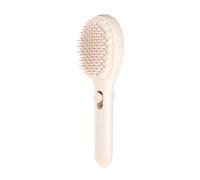 Beauty Double Sided Hair Dryer Brush - Hair Brush - Self Cleaning Brush | Portable Telescopic Comb | Multifunction Anti-Static Scalp Massager Brush, an