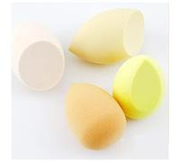 Beauty Egg 4pcs Sponge for Makeup Blender with Box Foundation Powder Blush Make up Tool Kit Beauty Egg Makeup Sponge Cosmetic Puff Holder Makeup Sponge(Bag yellow)