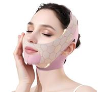 Beauty Face Chin Strap for Sleeping,Double Chin Lift Mask,V Line Face Lifting Mask,Reuseable,Anti-Wrinkle and Tightening Skin