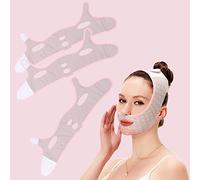 Beauty Face Sculpting Sleep Mask, Reusable V Line Shaping Face Masks, 2023 New V Line Lifting Mask Double Chin Reducer Chin Lifting Face Mask (3pcs)