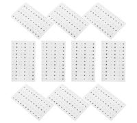 Beauty Fake Mole Stickers 10 Sheets Skin Friendly Black Paper