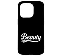 Beauty Floral Script Minimal Elegant Inspiration Design Case for iPhone 15 Pro