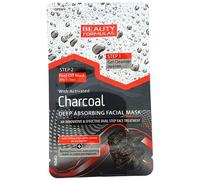 Beauty Formulas 2 Step Charcoal Peel Off Mask