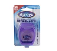 Active Oral Care Advanced Mint Fluoride Dental Tape 50 m