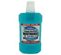 Beauty Formulas Active Oral Care Alcohol-Free Fluoride Mouth Rinse, Soft Mint