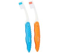 Beauty Formulas Active Oral Care Voyager Folding Travel Toothbrush 2-Pieces, Assorted, Random