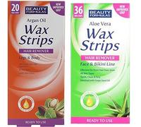 Beauty Formulas Argan Oil Hair Remover Wax Strips Full Body