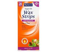 BEAUTY FORMULAS ARGAN OIL WAX STRIPS LEGS & BODY 20'S, (Pack Of 1)