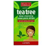 Beauty Formulas Tea Tree Nose Pore Strips 6'S