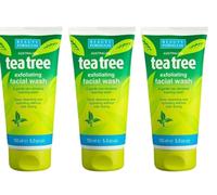Beauty Formulas Australian Tea Tree Exfoliating Facial Wash, 150ml, Pack of 3