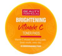 Beauty Formulas Brightening Vitamin C Toner Pads - 40 pcs