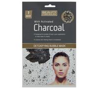 Beauty Formulas Charcoal Detoxifying Bubble Mask 1 pcs