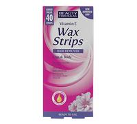 Beauty Formulas Vitamin E Legs & Body Wax Strips 40 Pack