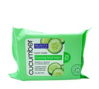 Beauty Formulas Cool Cucumber Moist Cleansing Facial Wipes