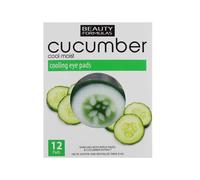 Beauty Formulas Cucumber Cool Moist Cooling Eye Pads