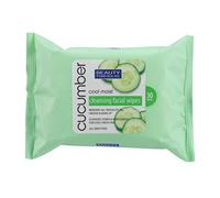Beauty Formulas Cucumber Facial Cleansing Wipes 30 Pack