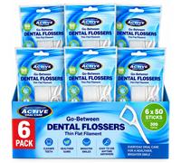 Beauty Formulas Active Go Between 50 Dental Flossers