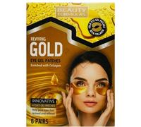 Beauty Formulas Gold Eye Gel Patches 6'S